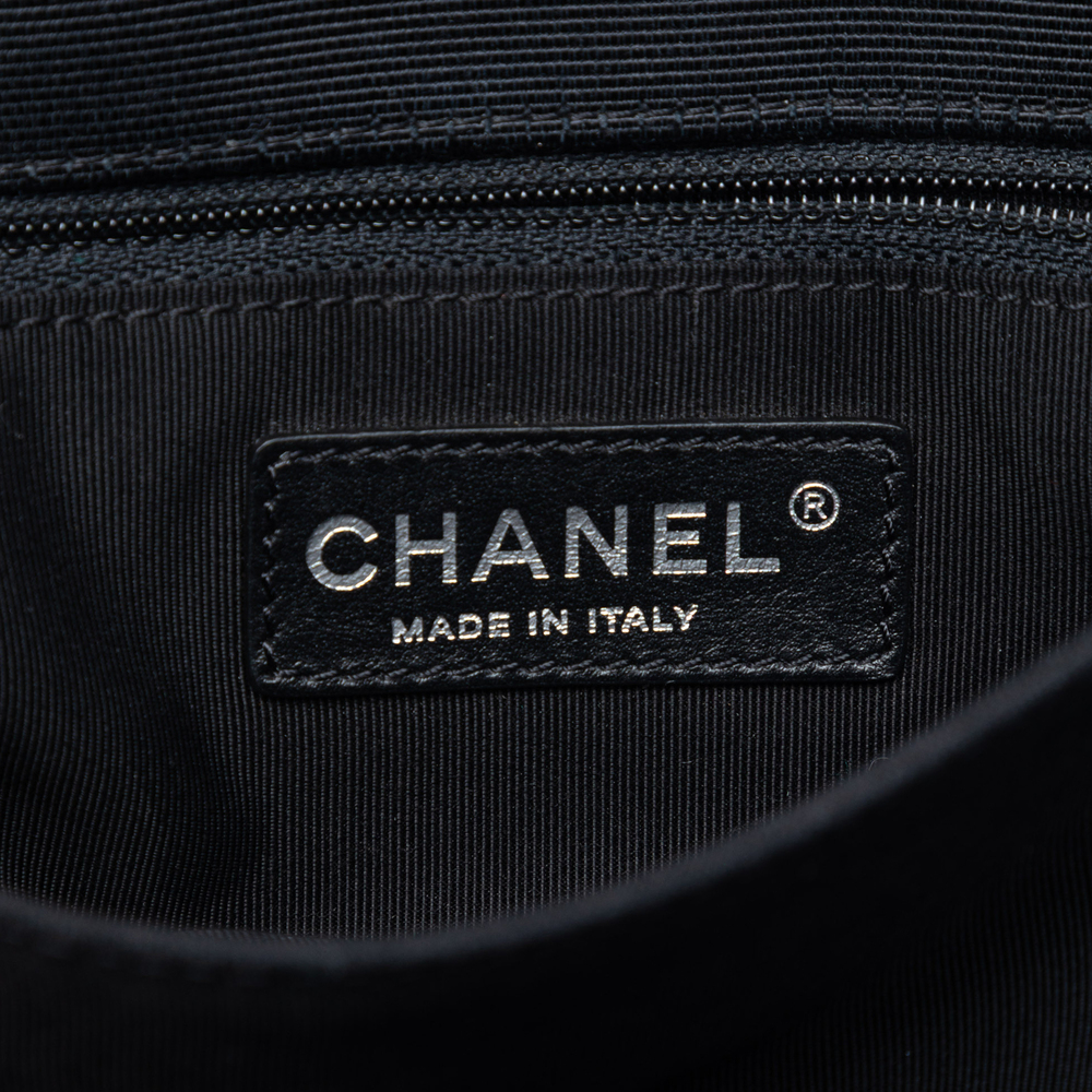Pre-Loved Chanel CC Multicolor Quilted Tweed Accordion Houndstooth Flap - Picture 5 of 8